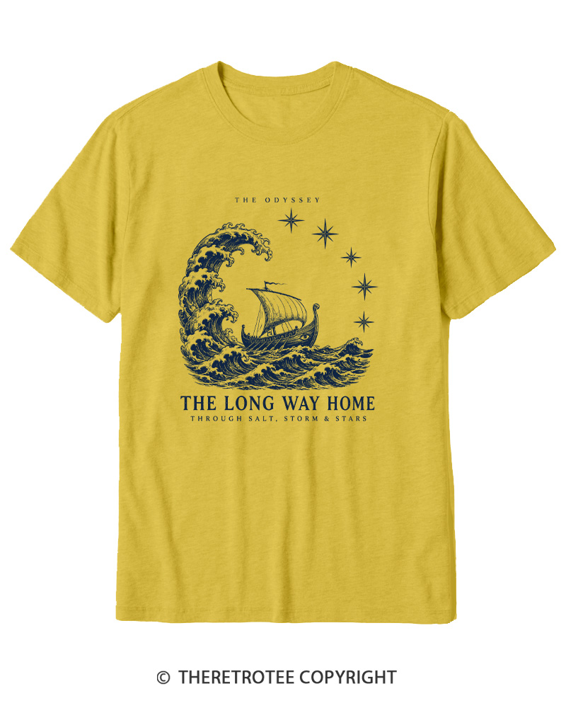 TheRetroTee Classical the Odyssey Cotton T-Shirt