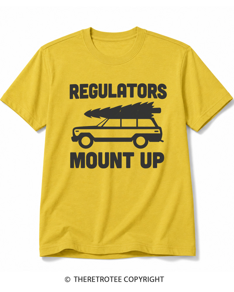 TheRetroTee Mount Up 1990s Cotton T-Shirt