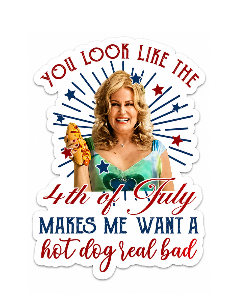 TheRetroTee You Look Like The 4th Of July Sticker 