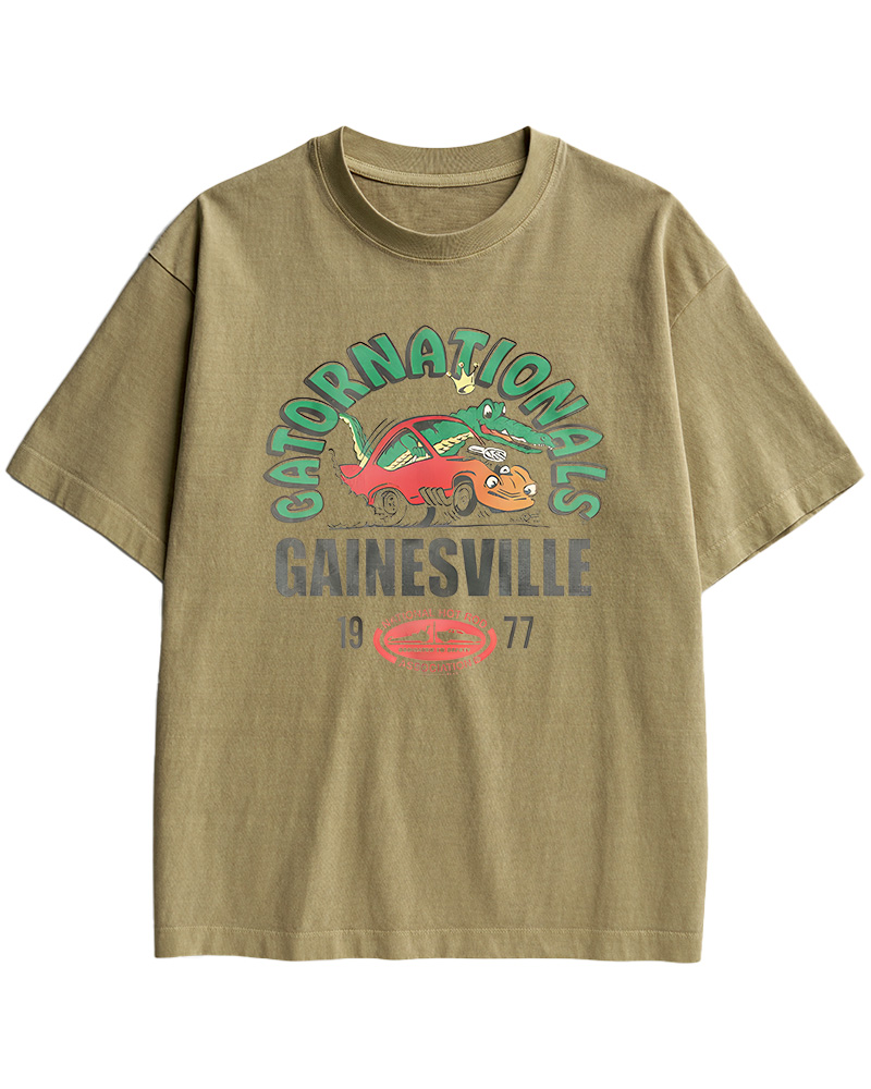 TheRetroTee NHRA Eye-Catching 1970s Cotton T-Shirt