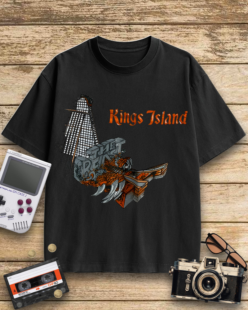 TheRetroTee 1979 Kings Island Cotton T-Shirt