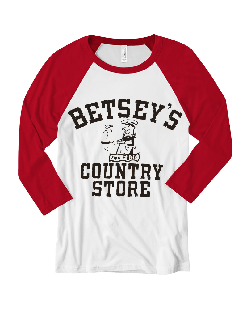 TheRetroTee 60s Country Store Long Sleeve Raglan T-Shirt