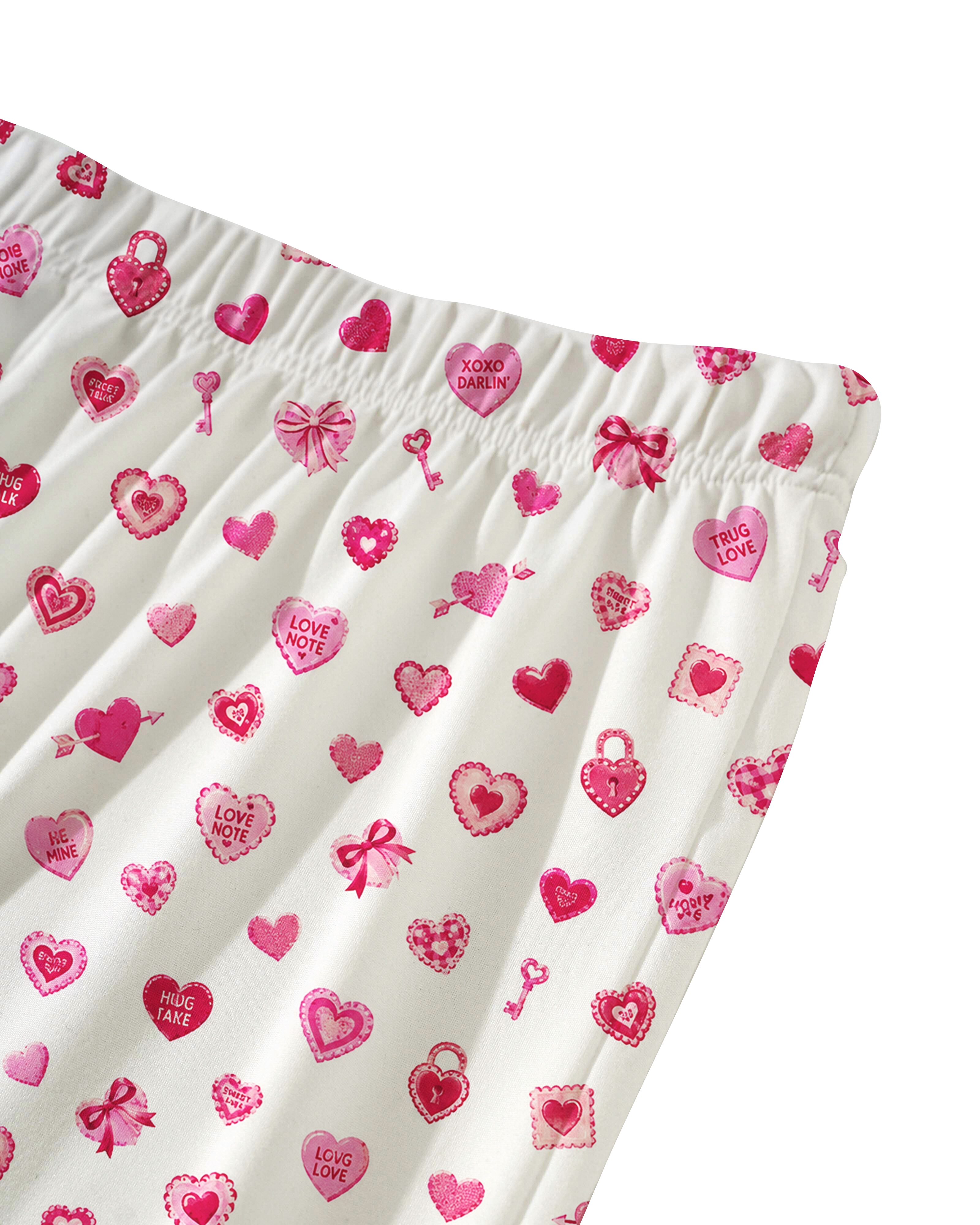 TheRetroTee love note Vintage Pajama Set