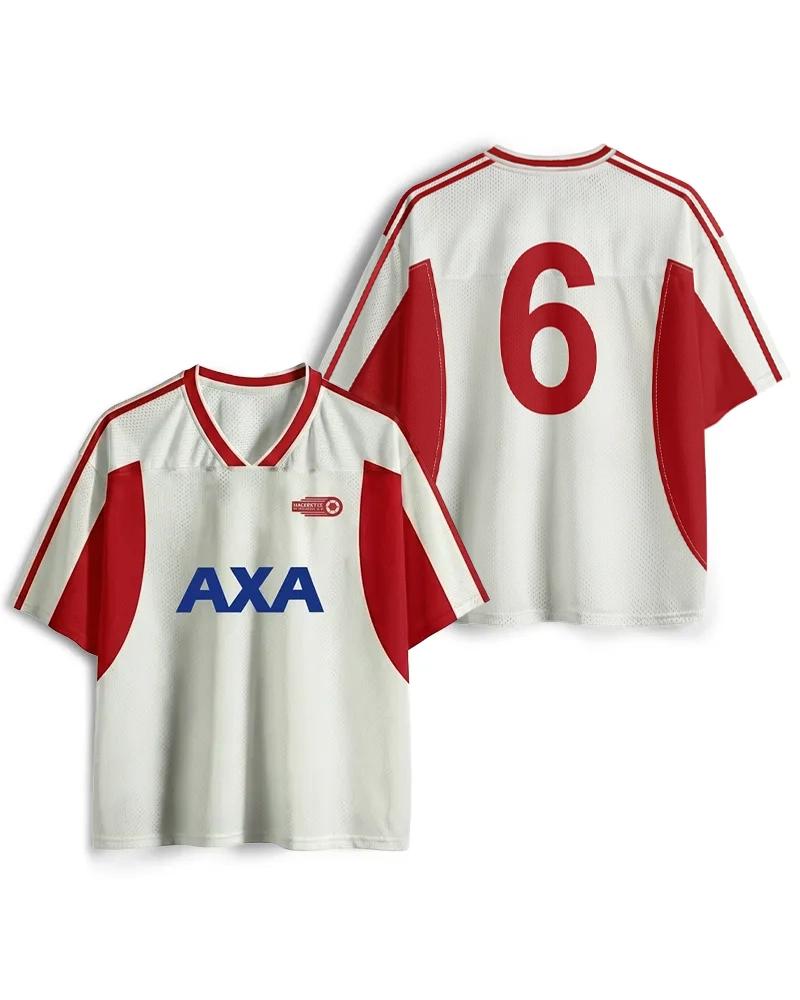 TheRetroTee Vintage #6 Soccer Mesh Jersey