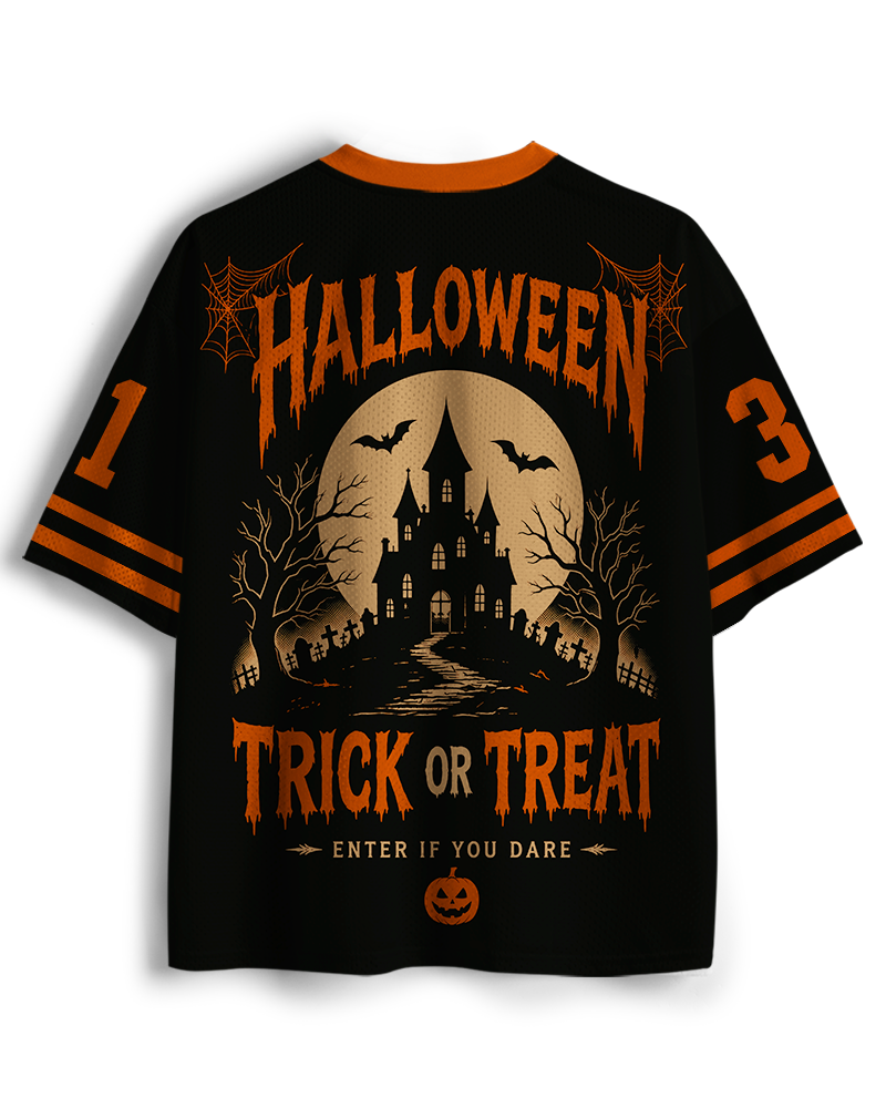 TheRetroTee Night Of Terrors Mesh Jersey