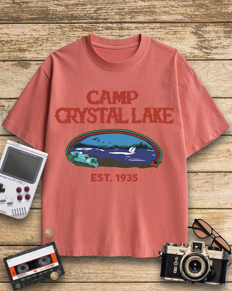 TheRetroTee Friday the 13th Jason Voorhees Horror Cotton T-Shirt