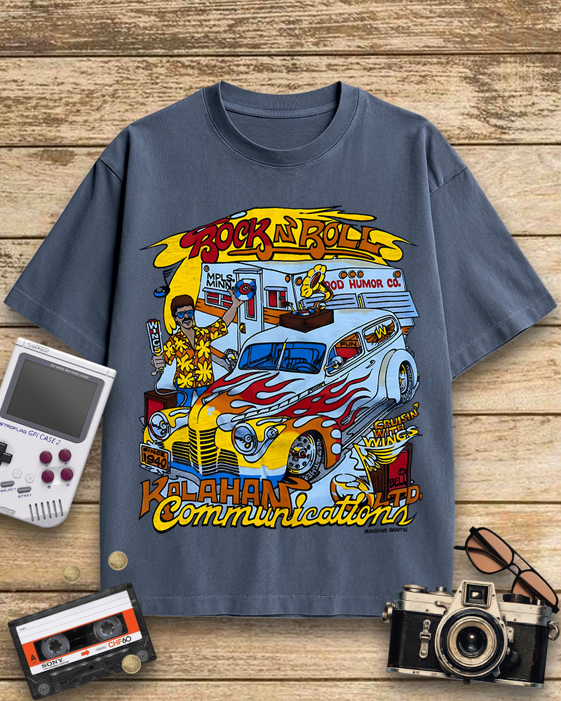 TheRetroTee 1970s Minneapolis Cotton T-Shirt