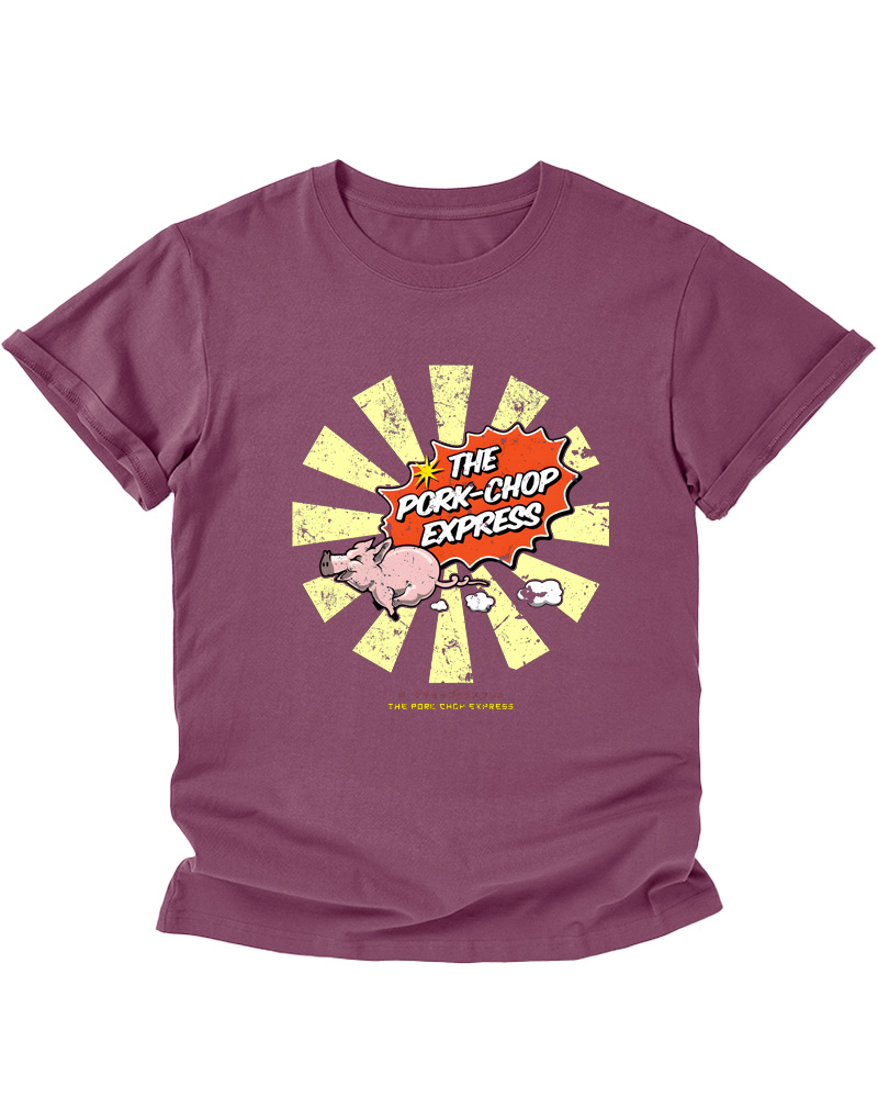TheRetroTee The Pork Chop Express 1980s Kids T-Shirt