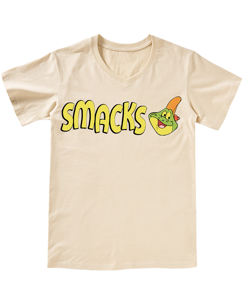 TheRetroTee Kellog's Honey Smacks Dig 1960s V-neck T-Shirt