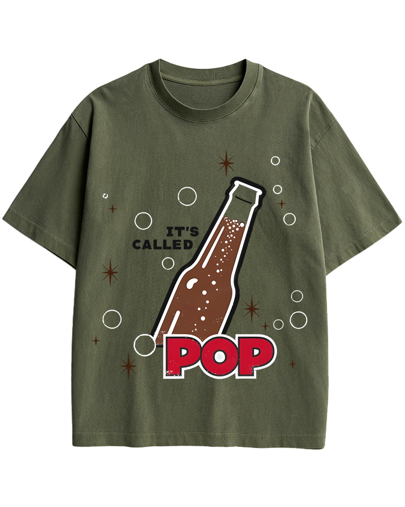 TheRetroTee It's Called Pop 1950s Cotton T-Shirt