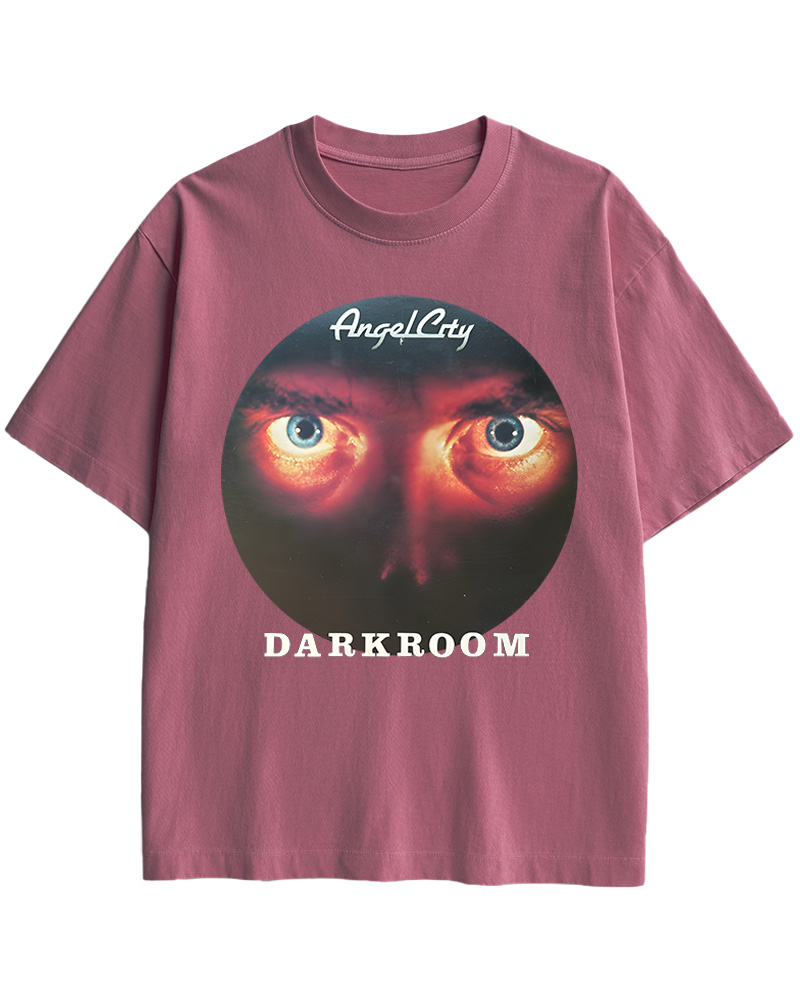TheRetroTee Darkroom 1980s Music Cotton T-Shirt