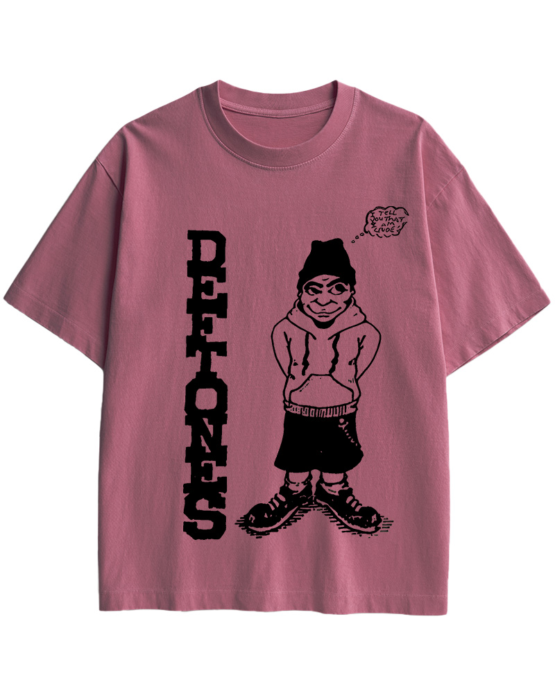 TheRetroTee Deftones 1990s Music Cotton T-Shirt