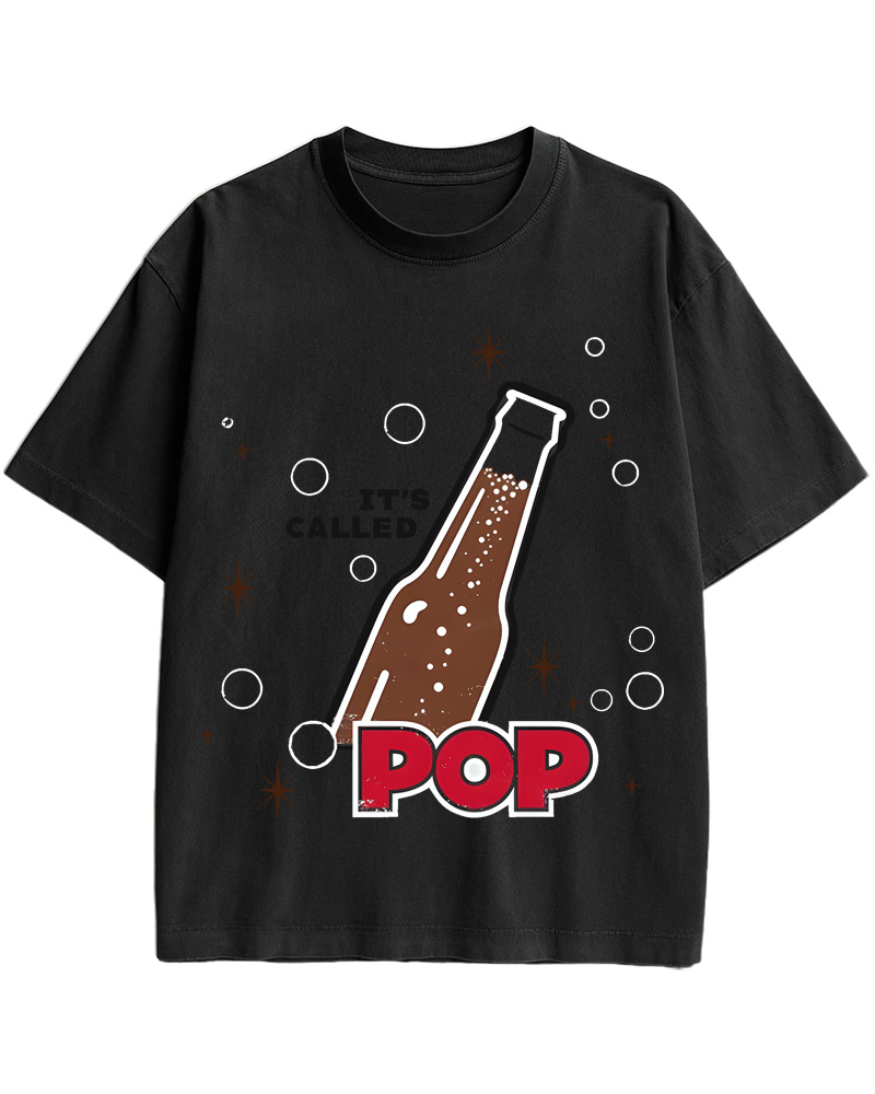 TheRetroTee It's Called Pop 1950s Cotton T-Shirt