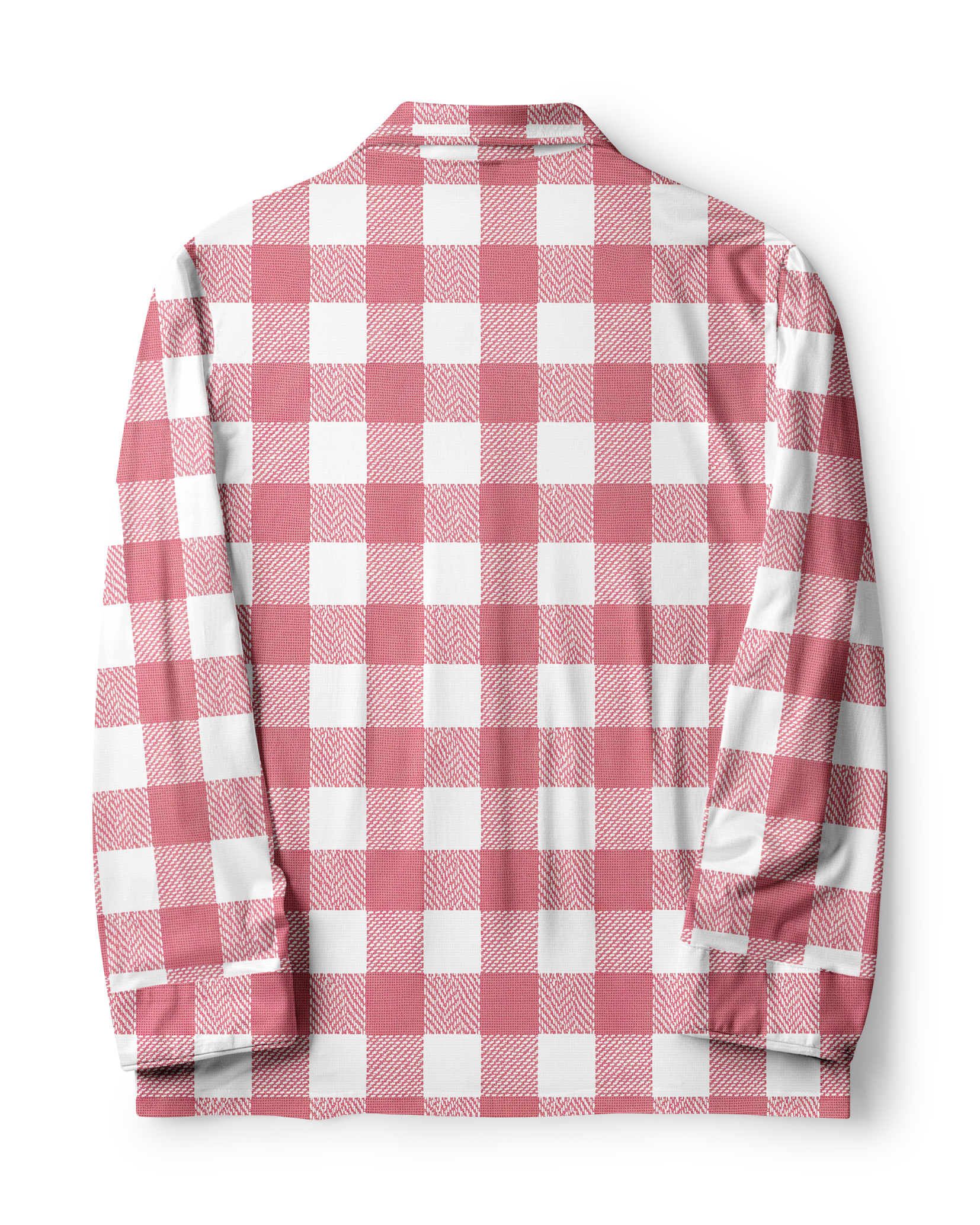 TheRetroTee Red Buffalo Check Vintage Pajama Set
