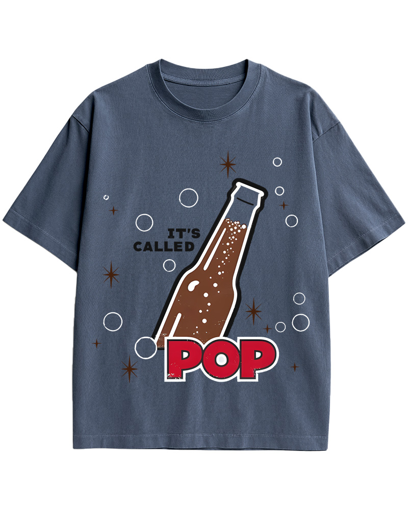 TheRetroTee It's Called Pop 1950s Cotton T-Shirt