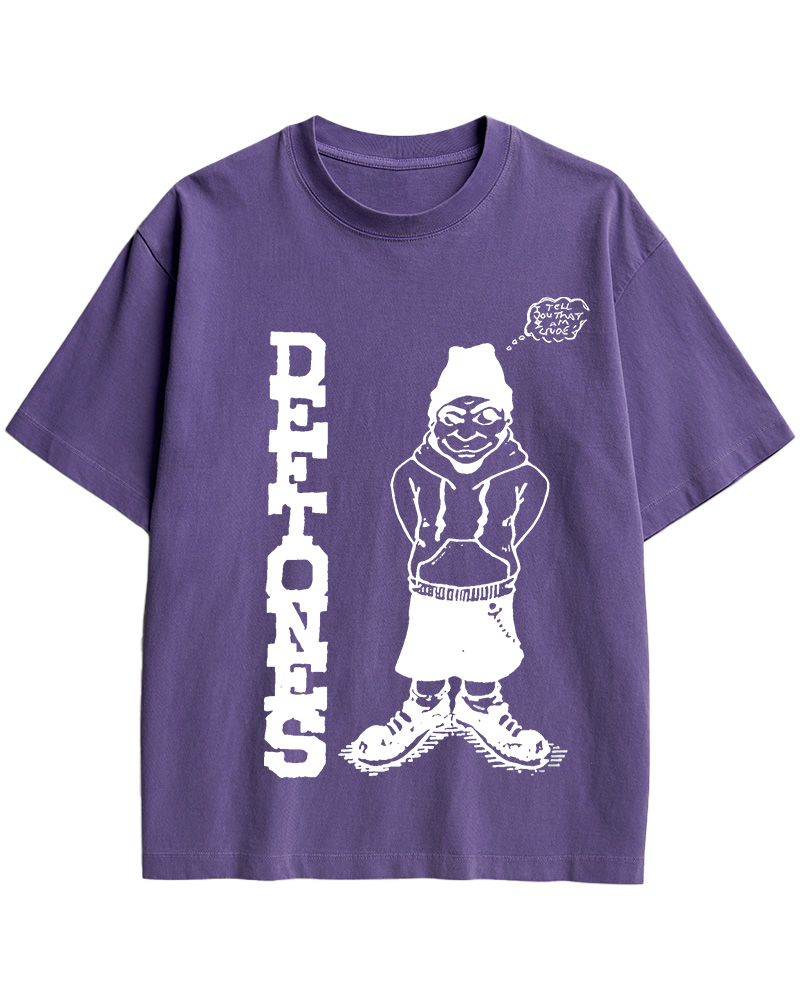 TheRetroTee Deftones 1990s Music Cotton T-Shirt