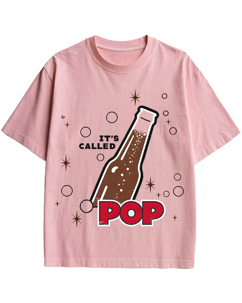TheRetroTee It's Called Pop 1950s Cotton T-Shirt