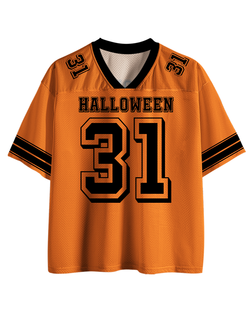 TheRetroTee Halloween 31 Mesh Jersey