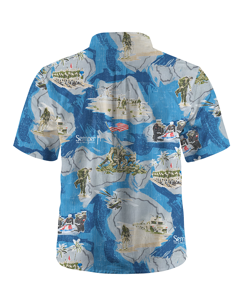 MARINES SEMPER FI FUNNY Hawaiian Shirt