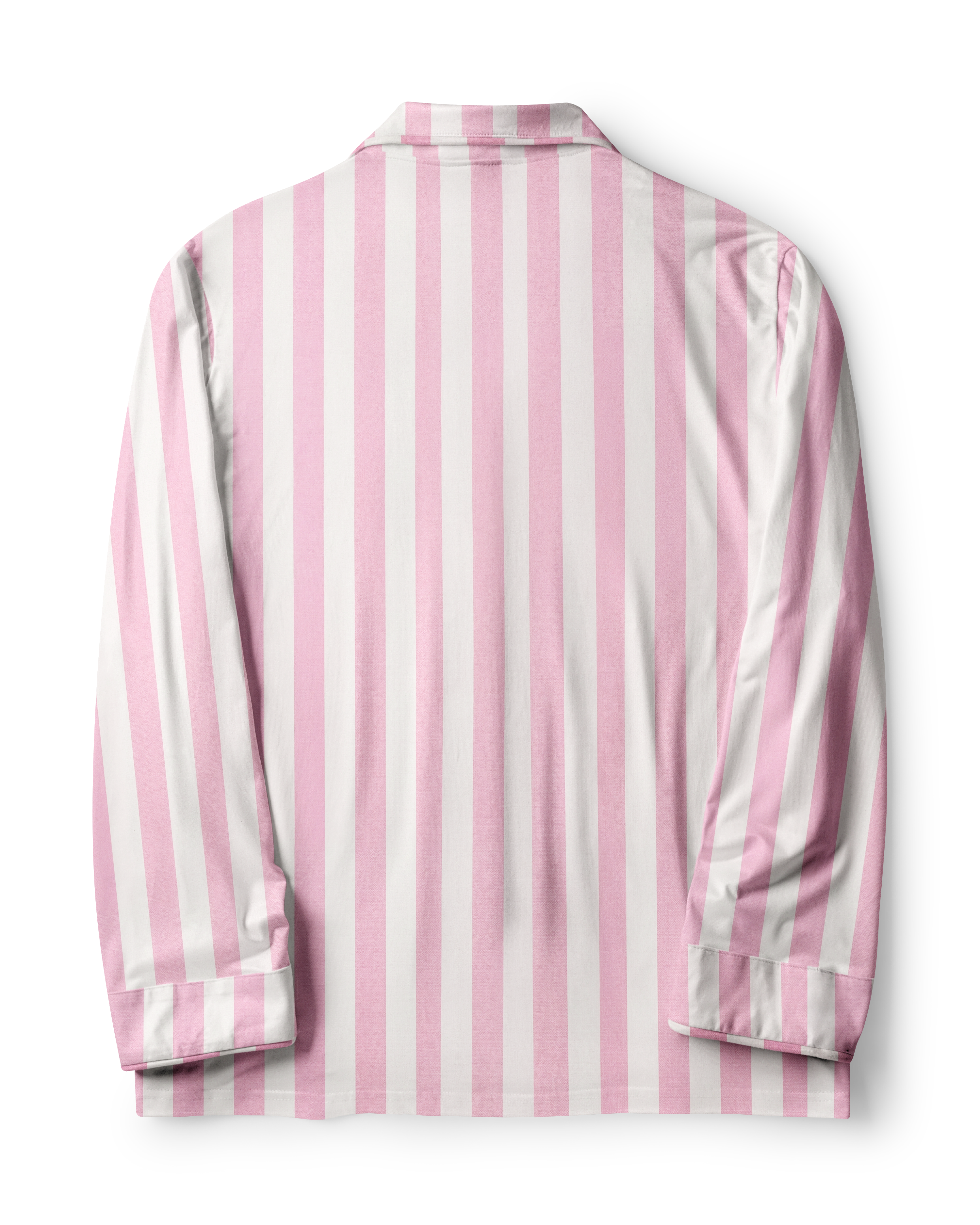 TheRetroTee Soft Pink Stripes Vintage Pajama Set