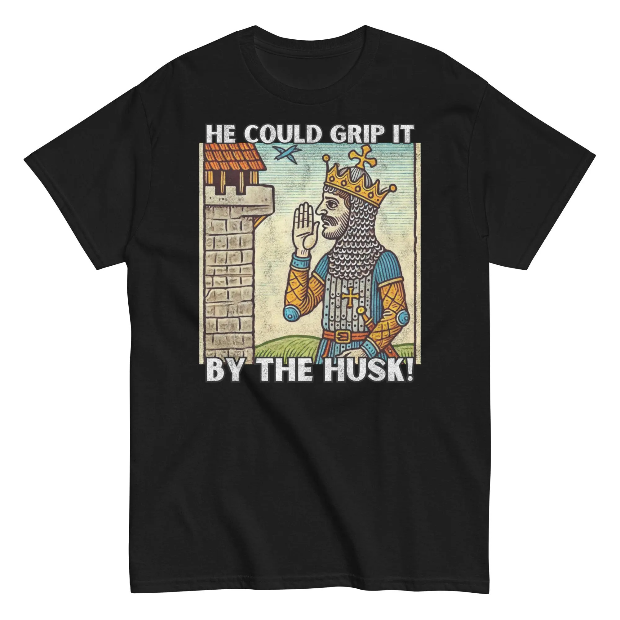 TheRetroTee Monty Python And The Holy Grail Classical Cotton T-Shirt