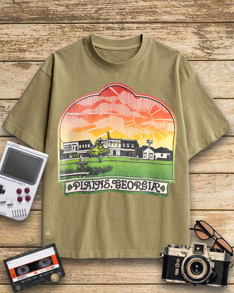 TheRetroTee Jimmy Carter 1970s Cotton T-Shirt