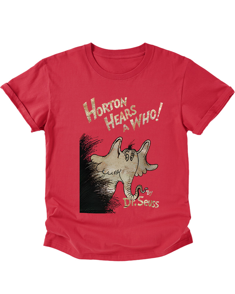 TheRetroTee Horton Hears A Who! Dr. Seuss Kids T-Shirt