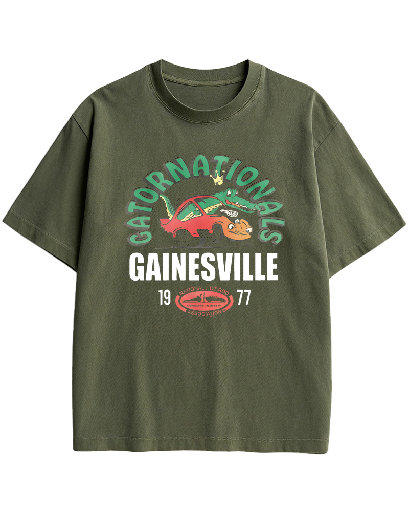 TheRetroTee NHRA Eye-Catching 1970s Cotton T-Shirt