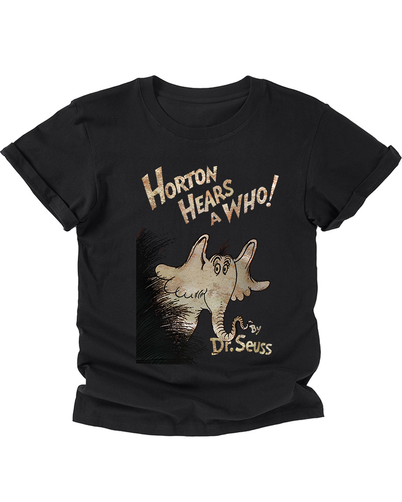 TheRetroTee Horton Hears A Who! Dr. Seuss Kids T-Shirt
