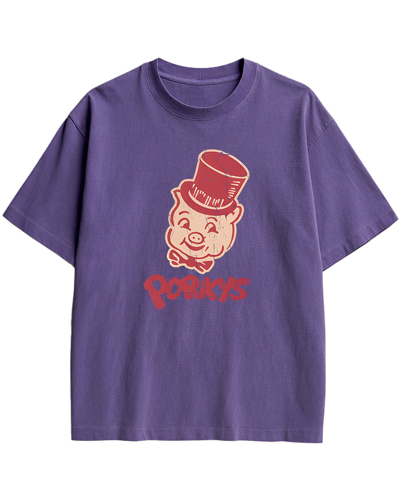 TheRetroTee Porkys St. Paul 1950s Cotton T-Shirt