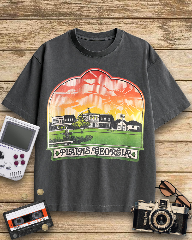 TheRetroTee Jimmy Carter 1970s Cotton T-Shirt