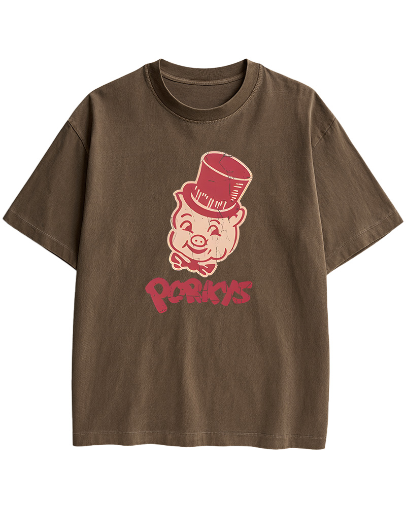 TheRetroTee Porkys St. Paul 1950s Cotton T-Shirt