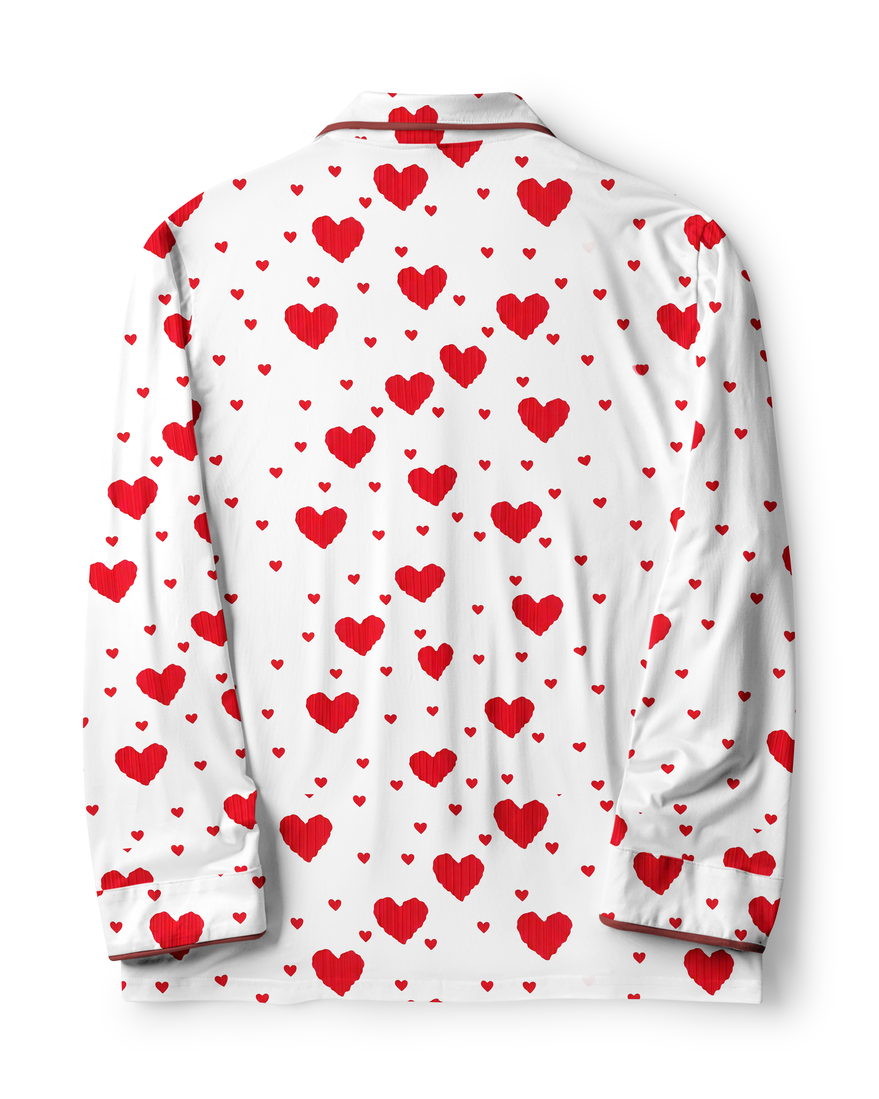 TheRetroTee Scarlet HeartsVintage Pajama Set