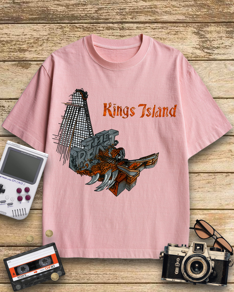 TheRetroTee 1979 Kings Island Cotton T-Shirt
