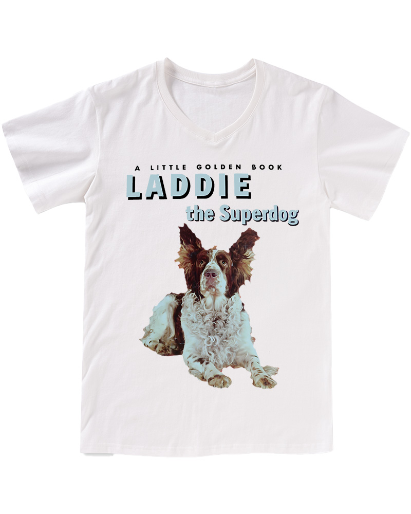 TheRetroTee Your Childhood Ruined Shut 1950s V-neck T-Shirt