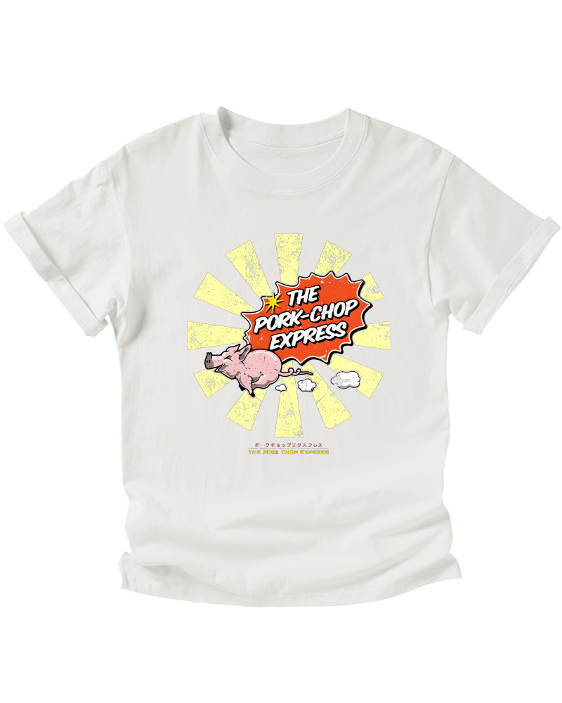 TheRetroTee The Pork Chop Express 1980s Kids T-Shirt