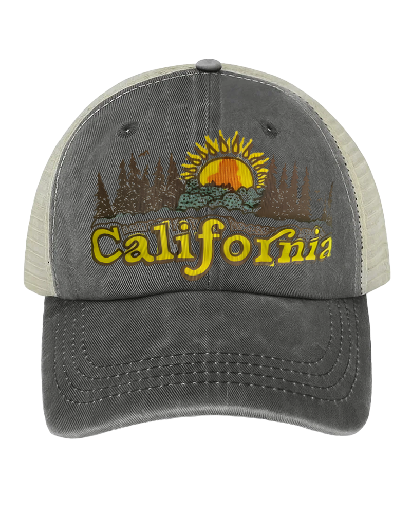 TheRetroTee 80s California Trucker Hat