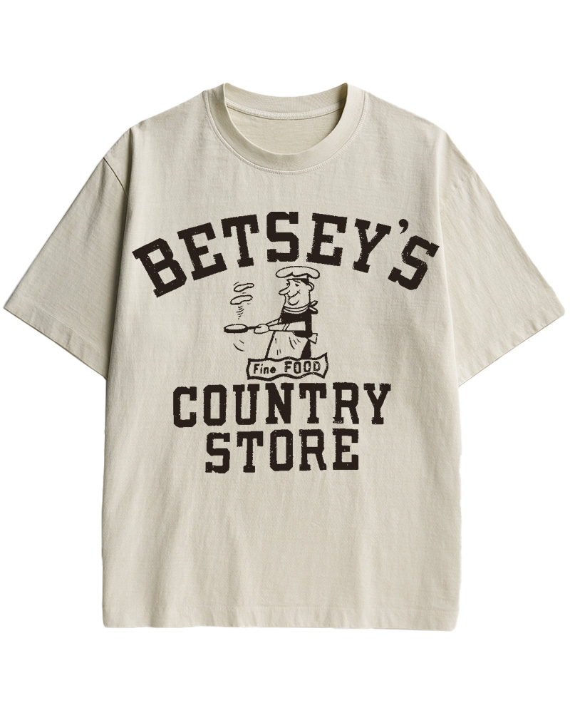 TheRetroTee 60s Country Store Cotton T-Shirt