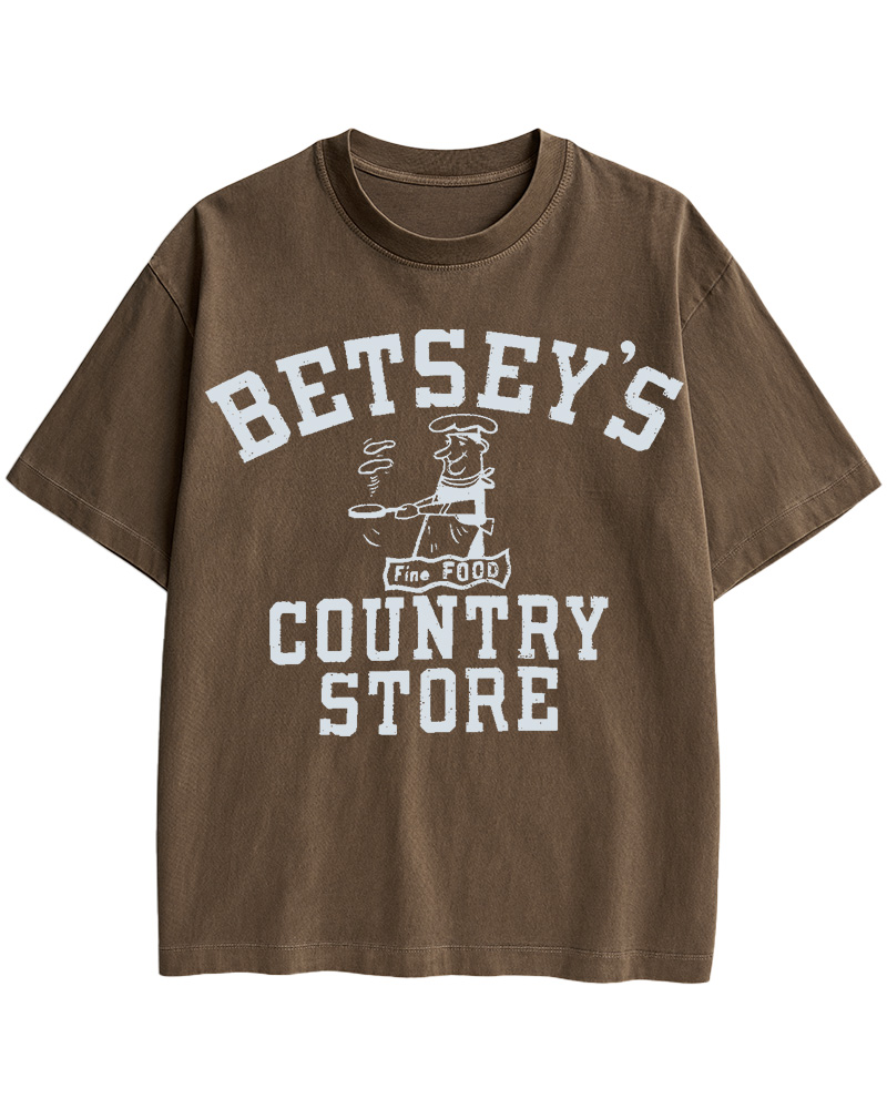 TheRetroTee 60s Country Store Cotton T-Shirt