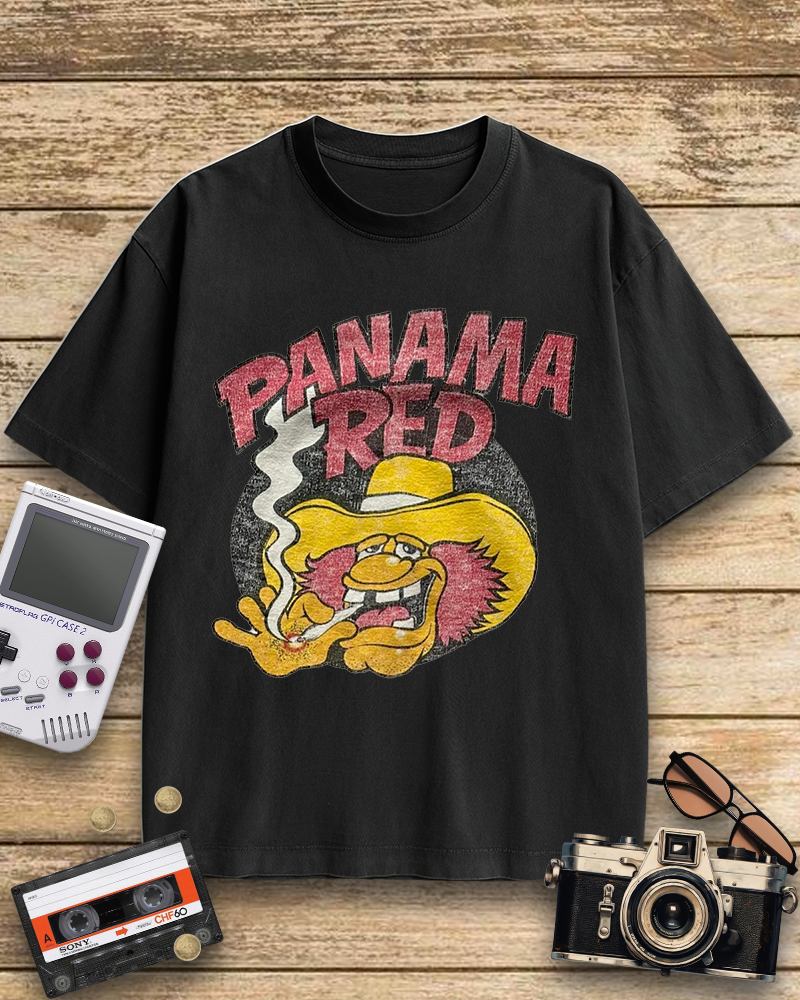 TheRetroTee Vintage Panama Red 1970s T-Shirt