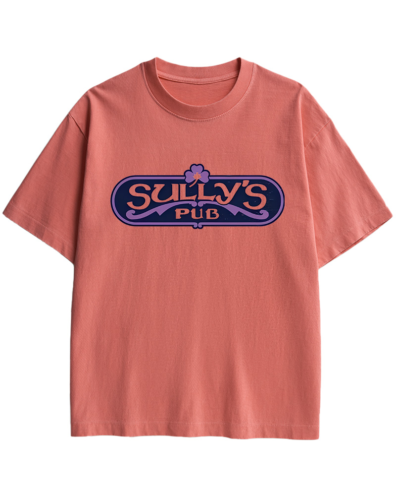 TheRetroTee Sully's Pub Peoria Bar 1980s Cotton T-Shirt
