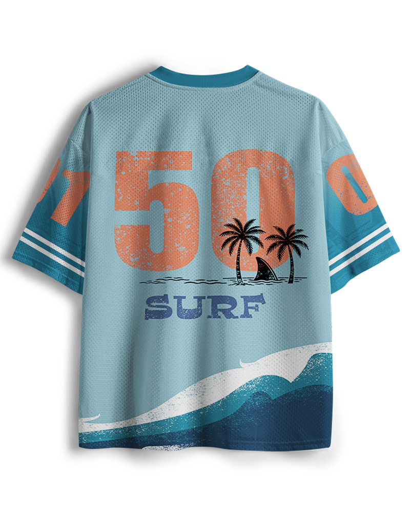 TheRetroTee Gulf Of Mexico 1970s Mesh Jersey