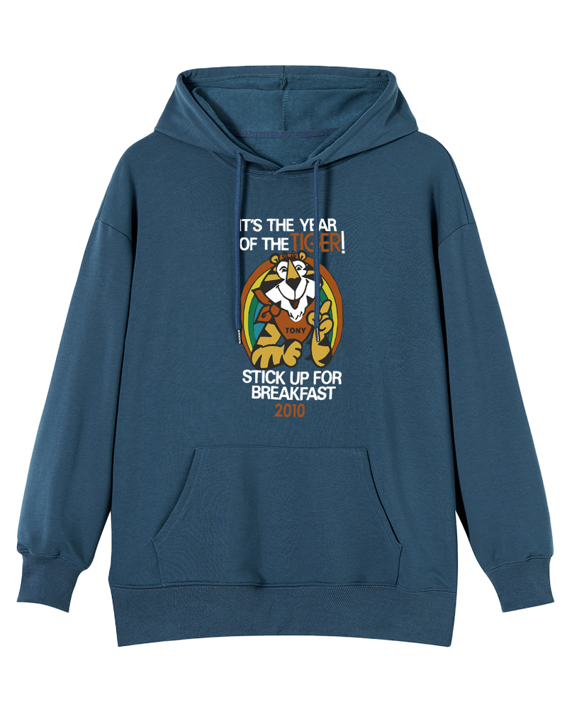 TheRetroTee Frosted Flakes - Year Of The Tiger Juniors 1970s Cotton Hoodie