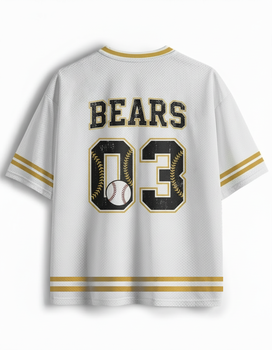 TheRetroTee Chico's Bail Bonds 1970s Mesh Jersey