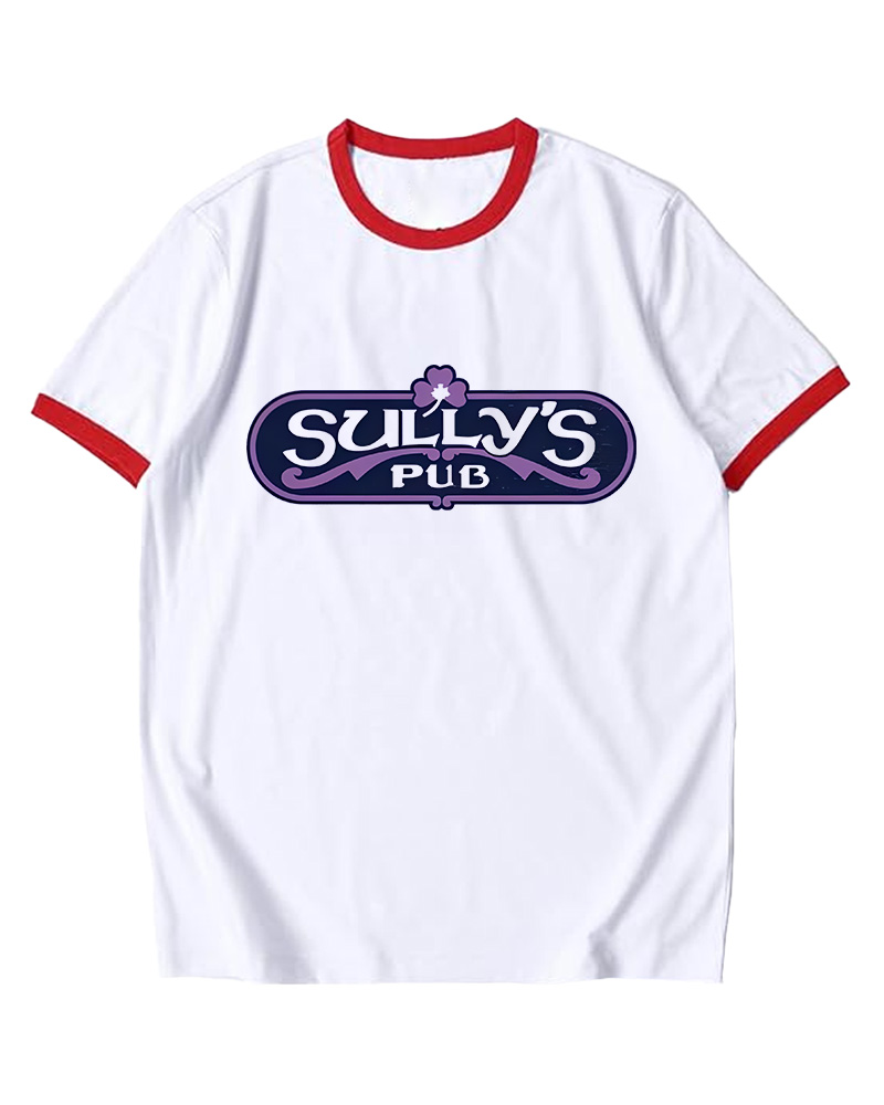 TheRetroTee Bar and Pub 1970s Ringer T-Shirt