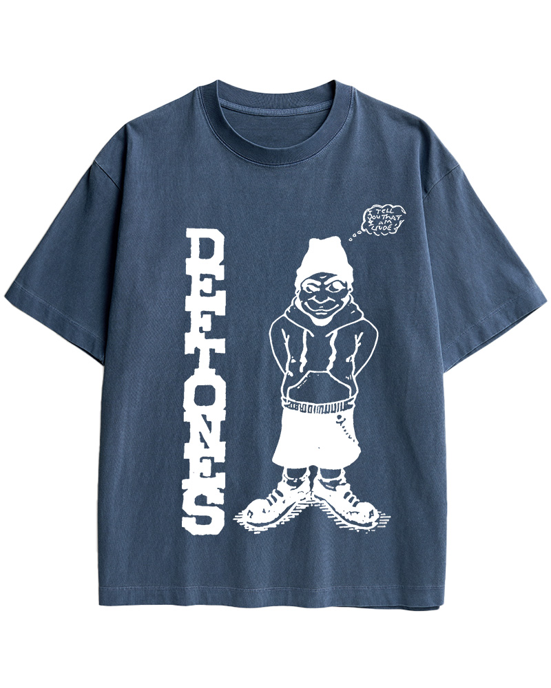 TheRetroTee Deftones 1990s Music Cotton T-Shirt