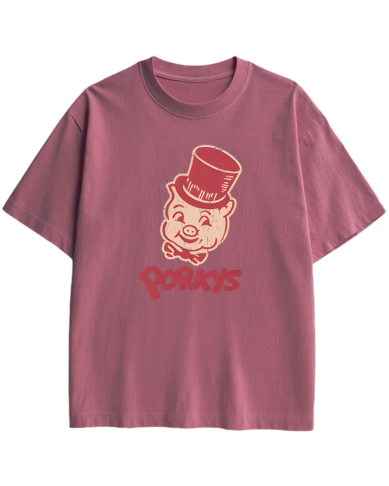 TheRetroTee Porkys St. Paul 1950s Cotton T-Shirt