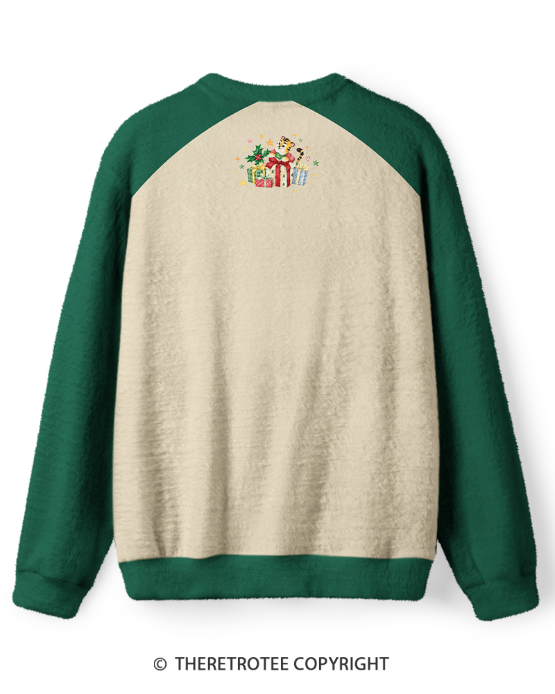 TheRetroTee Vintage Waiting All Year for Christmas Sweater