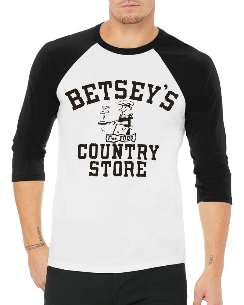 TheRetroTee 60s Country Store Long Sleeve Raglan T-Shirt