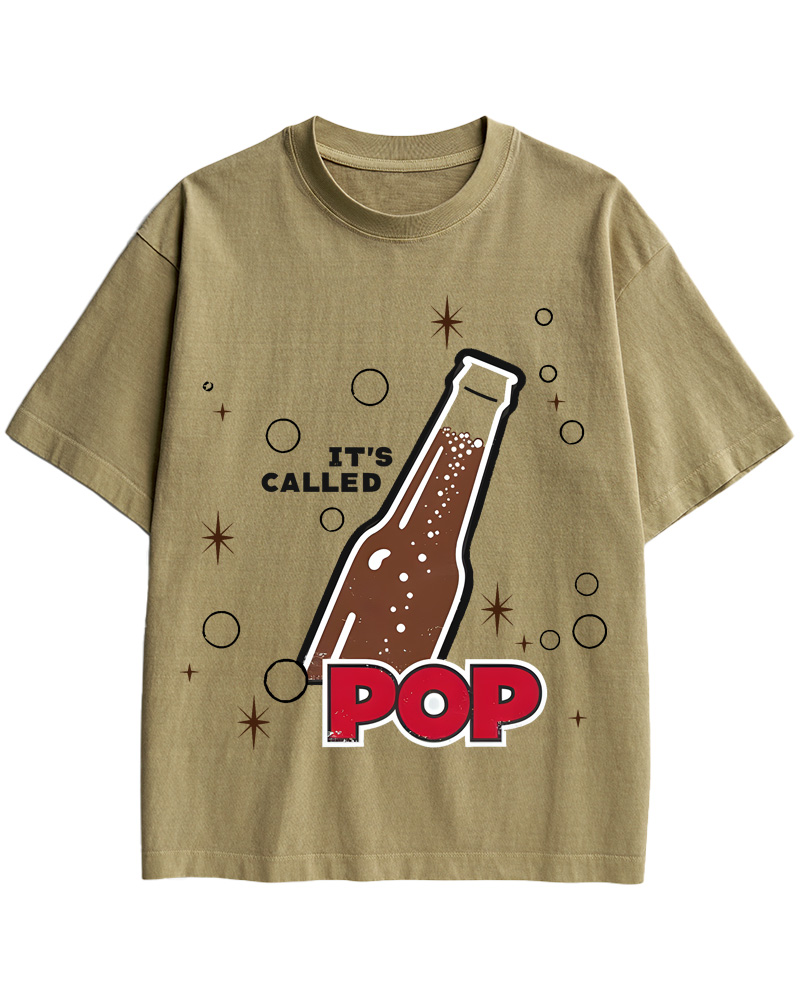 TheRetroTee It's Called Pop 1950s Cotton T-Shirt
